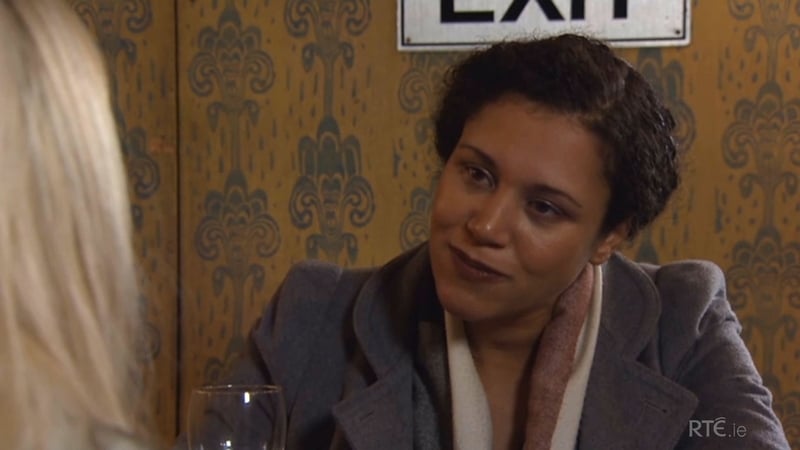 Ama asks a shocked Kerri-Ann if she's having an affair on Fair City