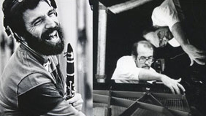 Good groove mostly: Eddie Daniels - photo Richard Laird) and Roger Kellaway (photographer unknown)