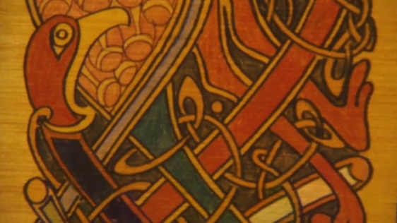 Guy Monteilhet design from The Book of Kells (1987)