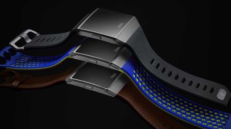 The Fitbit Ionic has built in GPS and a heart rate monitor