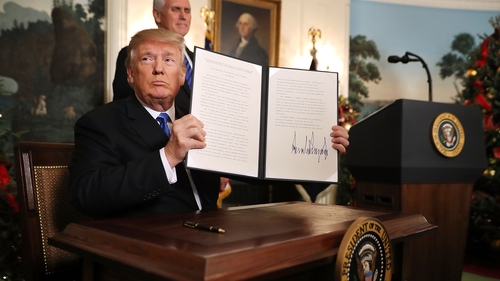 Donald Trump said that his administration will move the US embassy in Tel Aviv to Jerusalem