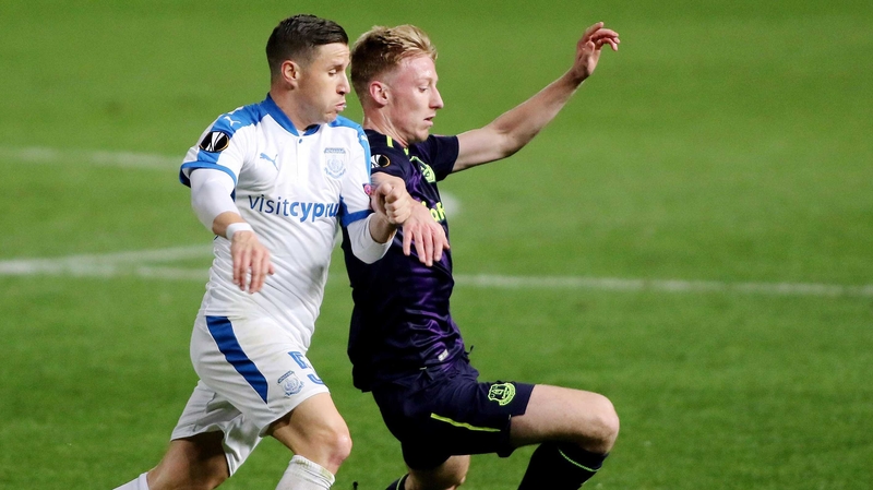 Ireland Under-21 defender Harry Charsley made his Everton debut