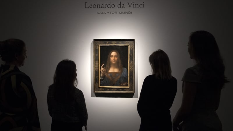 The young crown prince, used an intermediary to buy the much-sought-after painting