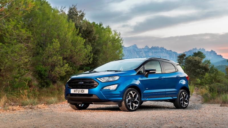 Ford's revised EcoSport has a curious profile.