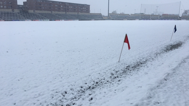 Pitchside in O'Moore Park Co Laois