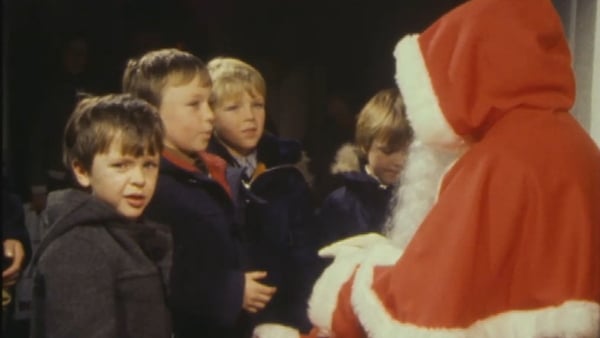 Santa's cave at Switzers - 1982