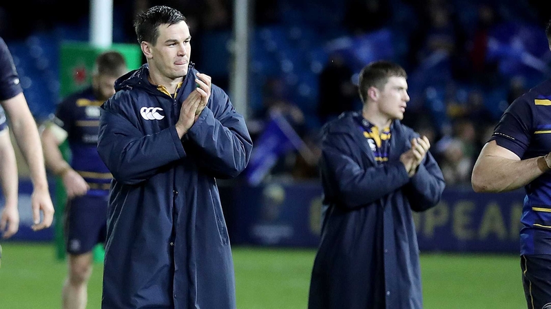 Johnny Sexton (r) and Luke McGrath played their parts in a 10-point win at Sandy Park