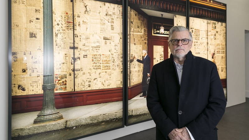 Canadian artist Rodney Graham, currently featuring at IMMA