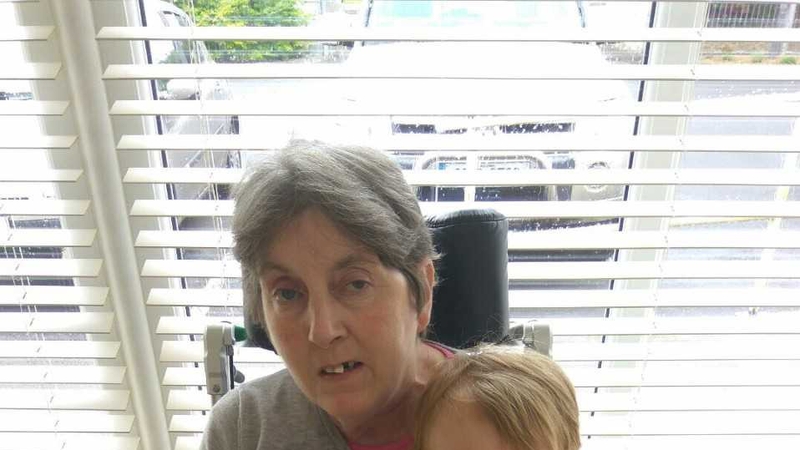 Bernadette Surlis is confined to a wheelchair and is in a nursing home