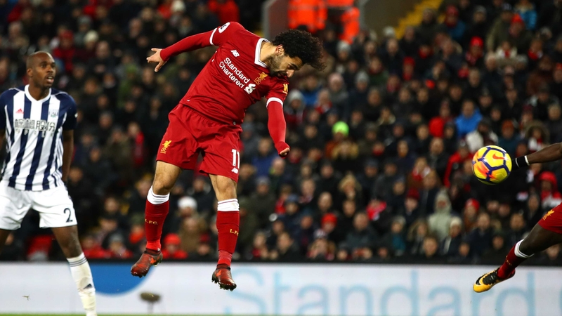 Mo Salah came close but he couldn't find the net