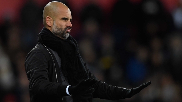 Pep Guardiola's side are 16 points clear at the top of the Premier League