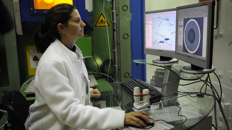 "Part of the difficulty for young women and STEM subjects is how there is a lack of female role models to emulate and look up to" Photo: ANNE-CHRISTINE POUJOULAT (Photo credit should read Anne-Christ Poujoulat AFP/Getty Images
