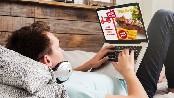 What takeaway has Ireland been ordering from most in 2017?