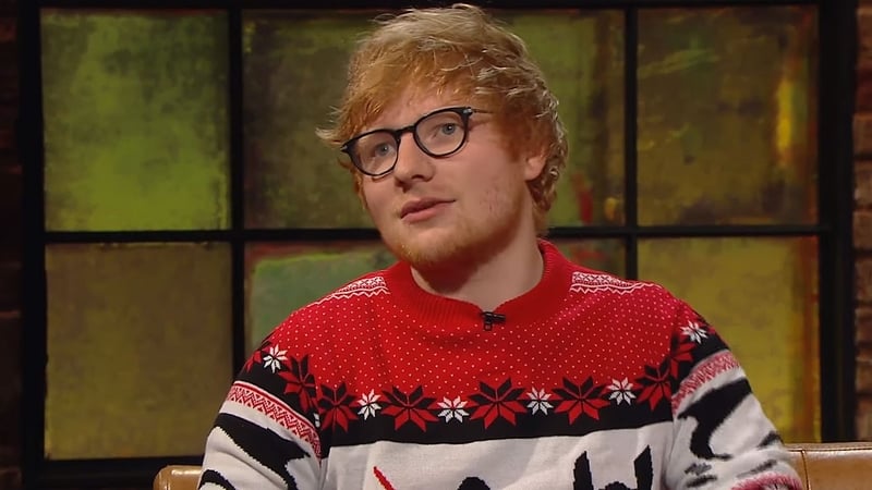 Ed Sheeran will appear on Friday night's Late Late Show
