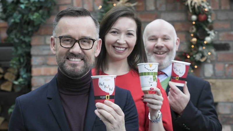 Brendan Courtney, Caroline Burton, and Drew Flood