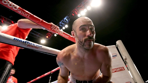 Spike O'Sullivan is in Las Vegas fighting on the undercard of GGG v Canelo