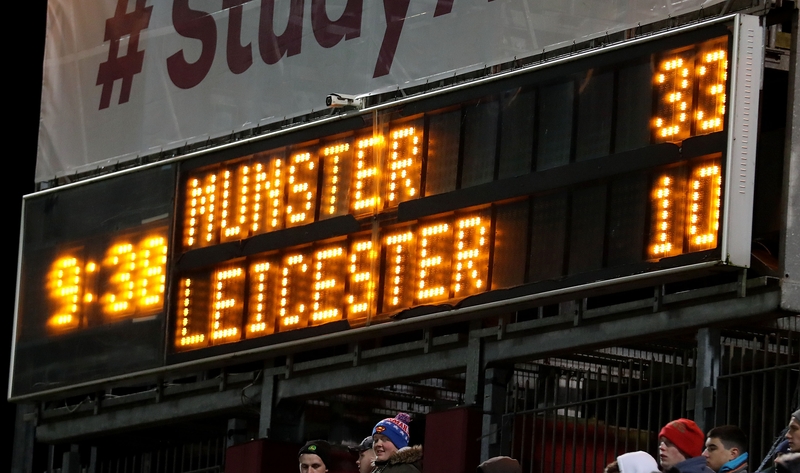 Munster were convincing winners over Leicester at Thomond Park