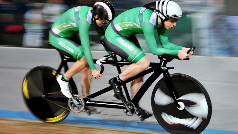 Katie-George Dunlevy (L) and Eve McCrystal will be two of those in action at the Paralympics