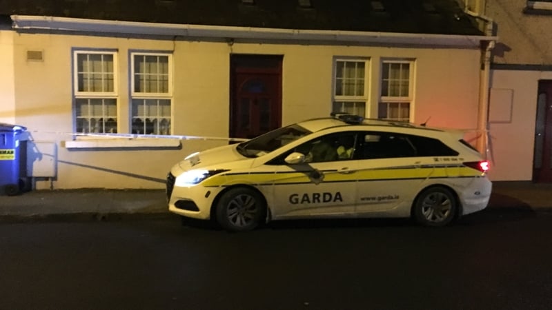 The woman's house has been sealed off and declared a crime scene