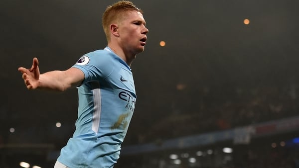 Manchester City playmaker Kevin De Bruyne
