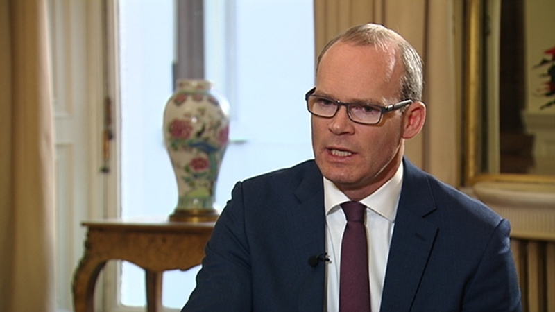 Simon Coveney was speaking on RTÉ's The Week In Politics