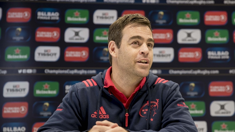 Munster head coach Johann Van Graan paid tribute his team after their 25-16 win at Welford Road