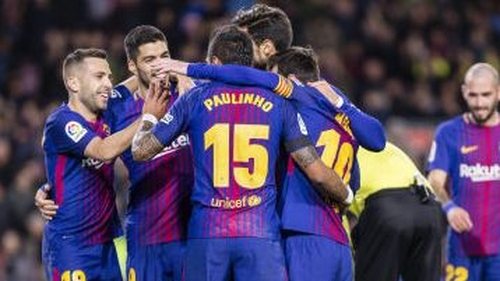 Barcelona hit Deportivo for four