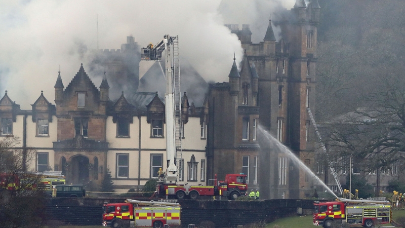 Hotel was extensively damaged in the blaze