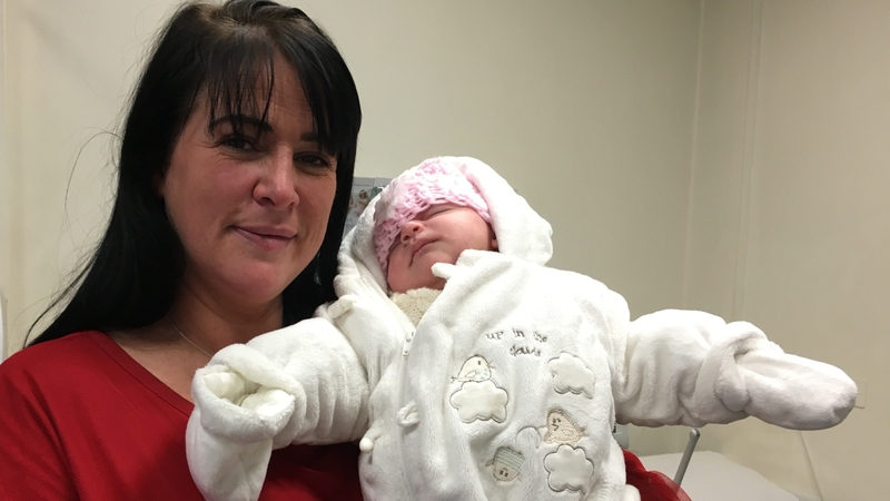 Sinéad Kane meets baby Sinéad