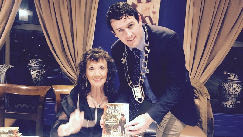 Cllr Frankie Daly discovered the chain was stolen on Monday