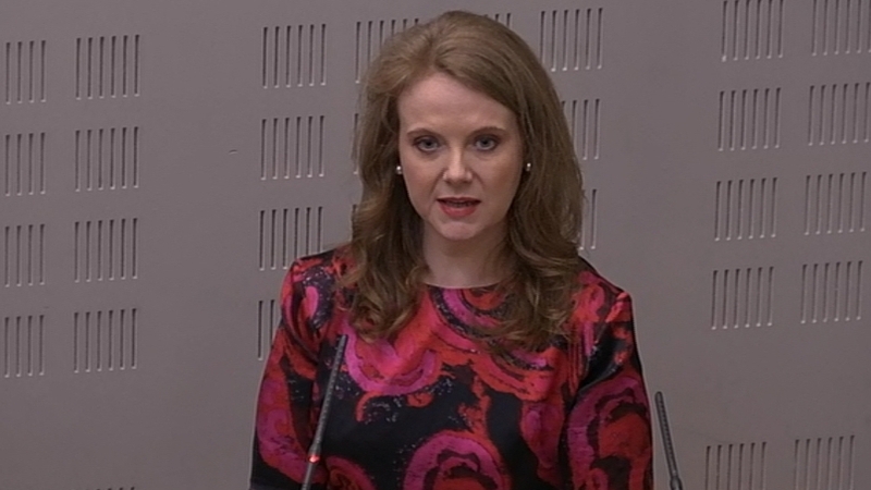 Senator Noone said she was satisfied that her complaint had been dealt with