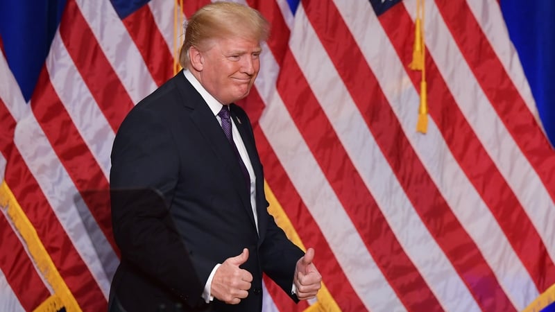 President Donald Trump said they were delivering 'historic tax relief for the American people'