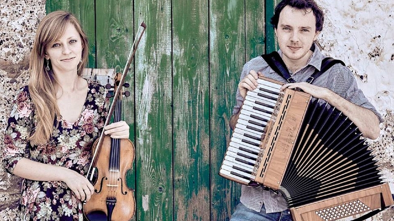 Joanna Hyde and Tadhg Ó Meachair have just released their debut album, One For the Foxes