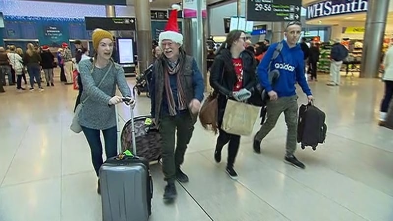 Dublin Airport is expecting more than 80,000 passengers to arrive and depart today