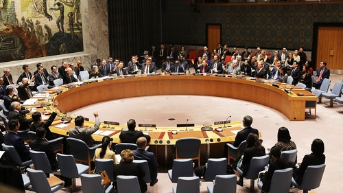 The new sanctions on North Korea were passed by a vote of 15 to 0