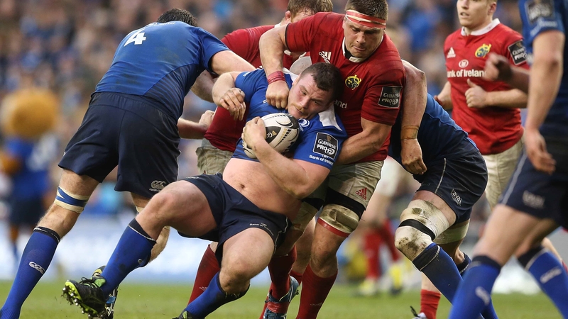 Jack McGrath, tackled by CJ Stander in April last year, will captain Leinster for the first time on St. Stephen's Day