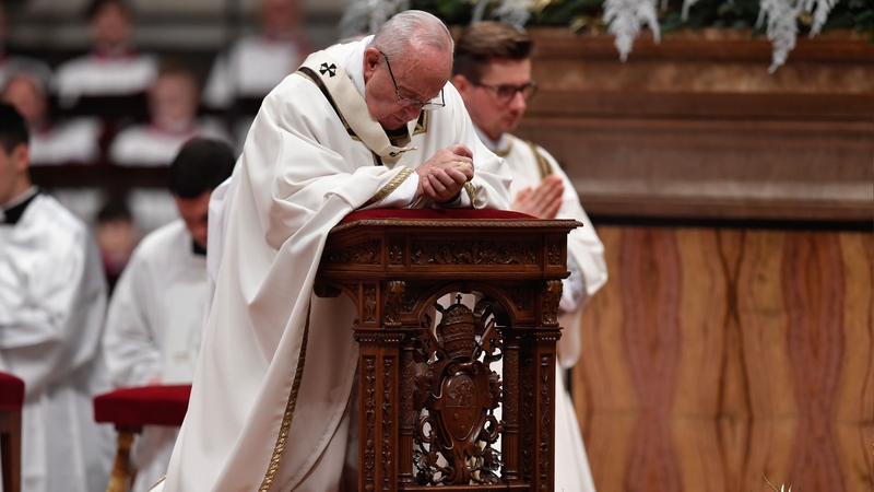 'So many other footsteps are hidden in the footsteps of Joseph and Mary'