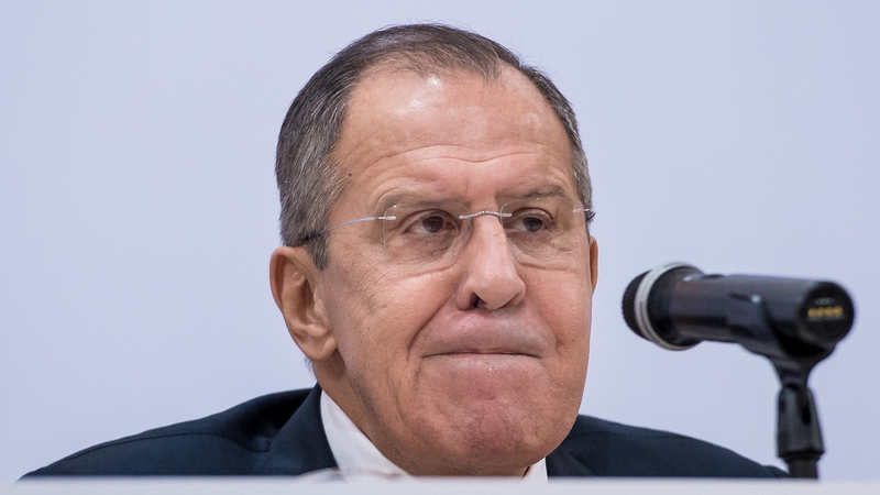 Russian foreign minister Sergei Lavrov
