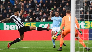 Raheem Sterling breaks the deadlock