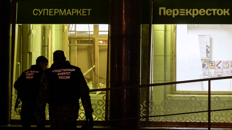 Ten people were injured in yesterday's attack