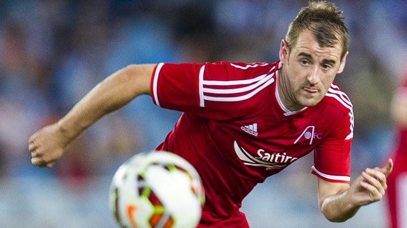 Niall McGinn is back with the Dons