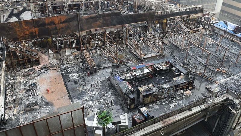 The restaurant was in the city's Kamala Mills compound, which also houses hotels and offices