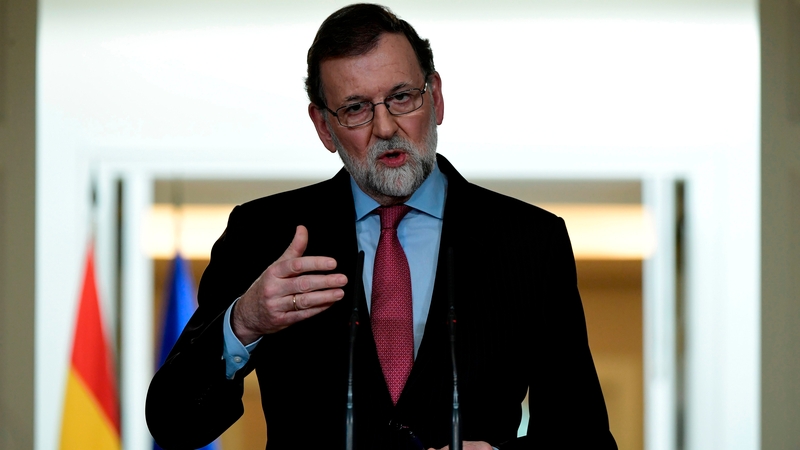 Mr Rajoy was speaking in his end-of-year address to the nation