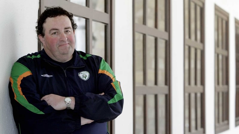 Sean McCaffrey was also manager of Dundalk