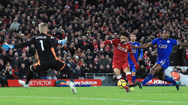Salah has scored 17 league goals this season