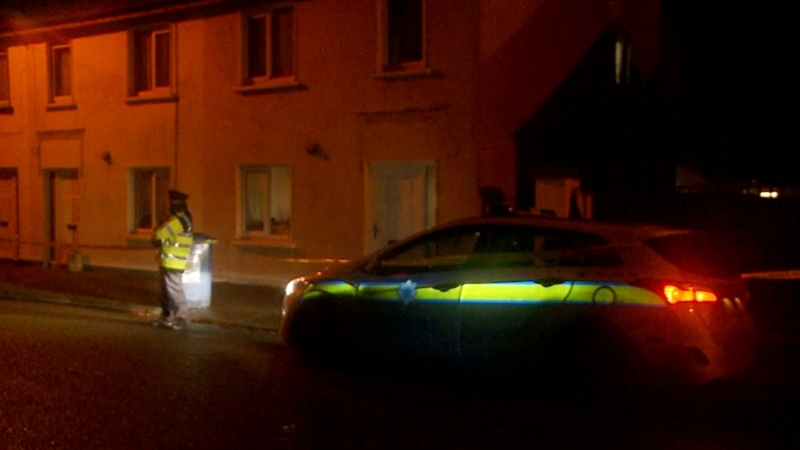 The scene in Pallaskenry has been sealed off