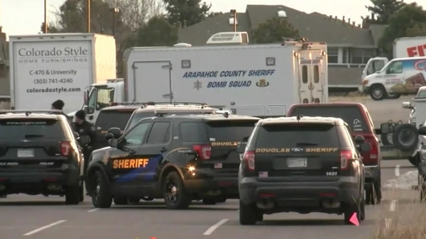 The incident happened in Douglas County, just south of Denver