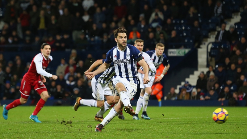 Jay Rodriguez struck late for West Brom against Arsenal in the 1-1 draw at the Hawthorns