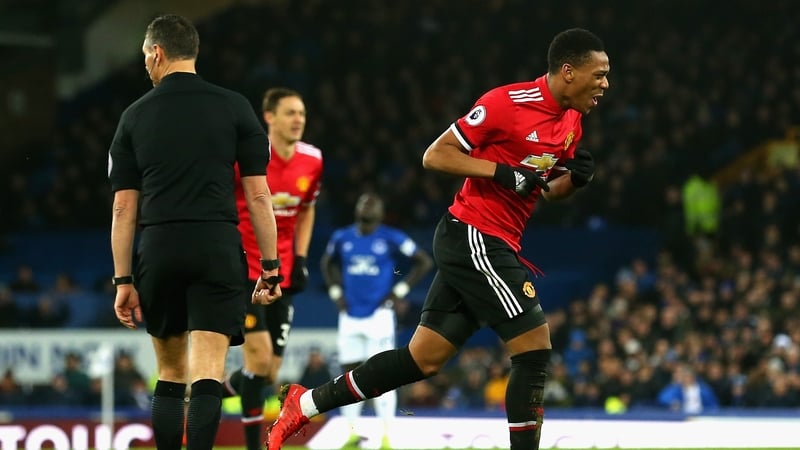 Anthony Martial opened the scoring