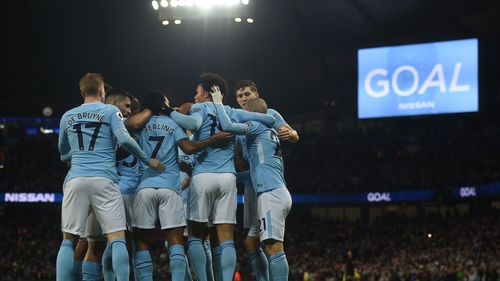 Raheem Sterling gave City an early lead